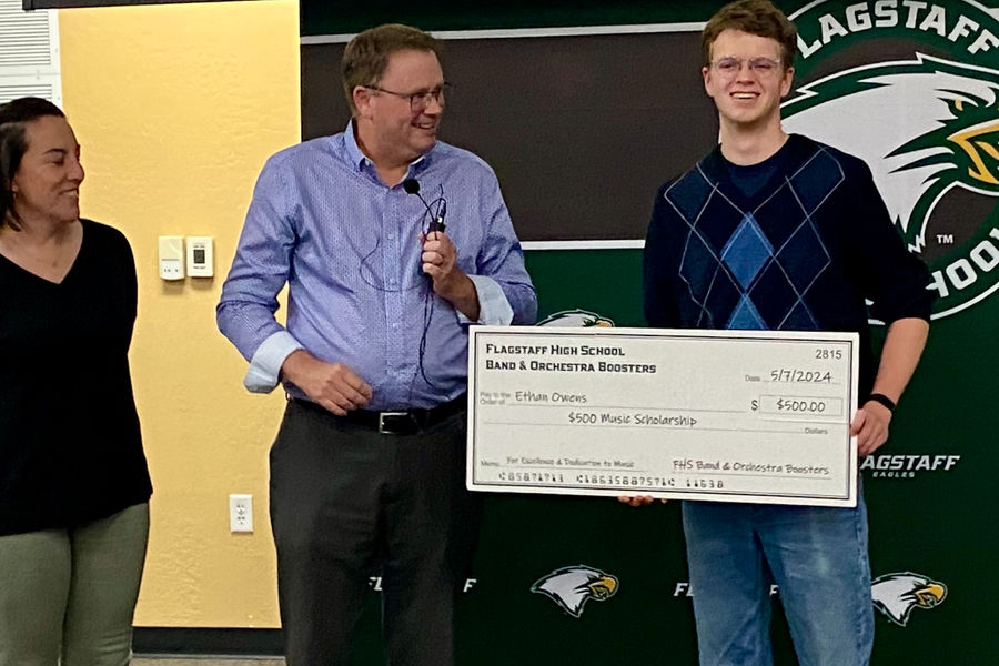 FHS scholarship recipient at Flagstaff High School